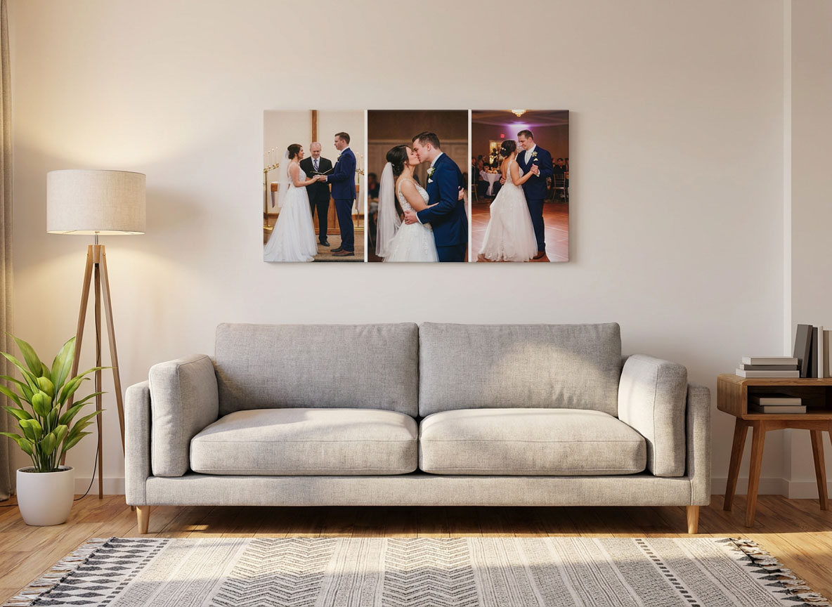 Collage tríptico